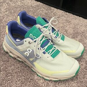 On Running Men's Athletic Shoes - White and Green